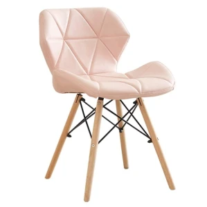 Modern Upholstered Dining Room Chair Leather Dining Chair