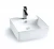 Import Modern western ceramic bathroom shallow sink and basin vessel sink above-counter sink art wash basin for washroom from China