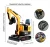 Import MONDE Full hydraulic high quality miniature excavator 1 ton SD1 multi-purpose small excavation from China
