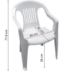 Monoblock Plastic Chair for indoor e outdoor