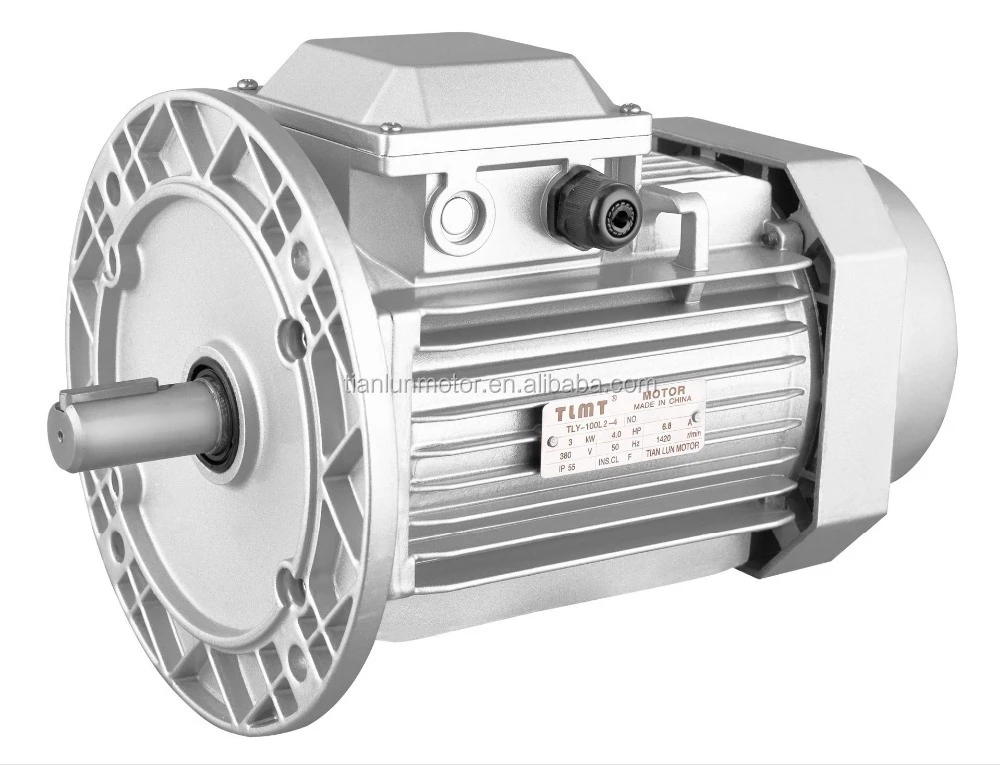 MS series three phase asynchronous electric motor with aluminum housing
