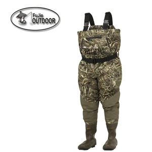 Multi-climate Breathable Insulated Bootfoot Camo Hunting Waterproof Durable Neoprene Waders