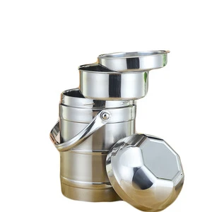 Multi-Size  Stainless Steel Food Container  Vacuum Thermal Cooker