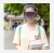 Import Multicolor Comfortable Transparent Anti Spittle Dust Reusable Protective Visor Plastic polycarbonate Face Shield Glasses from China