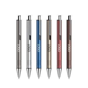 Multifunctional Flexible Luxury Metal Ball Point Pen with Personalised Logo For Promotion