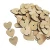 Import Multifunctional heart shape craft wood slices from China
