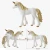 Import Multiple Options Classic Kids Toys Home Decoration Accessories Mini Pegasus Unicorn Free 3D Animal Models Toys Collectibles from China