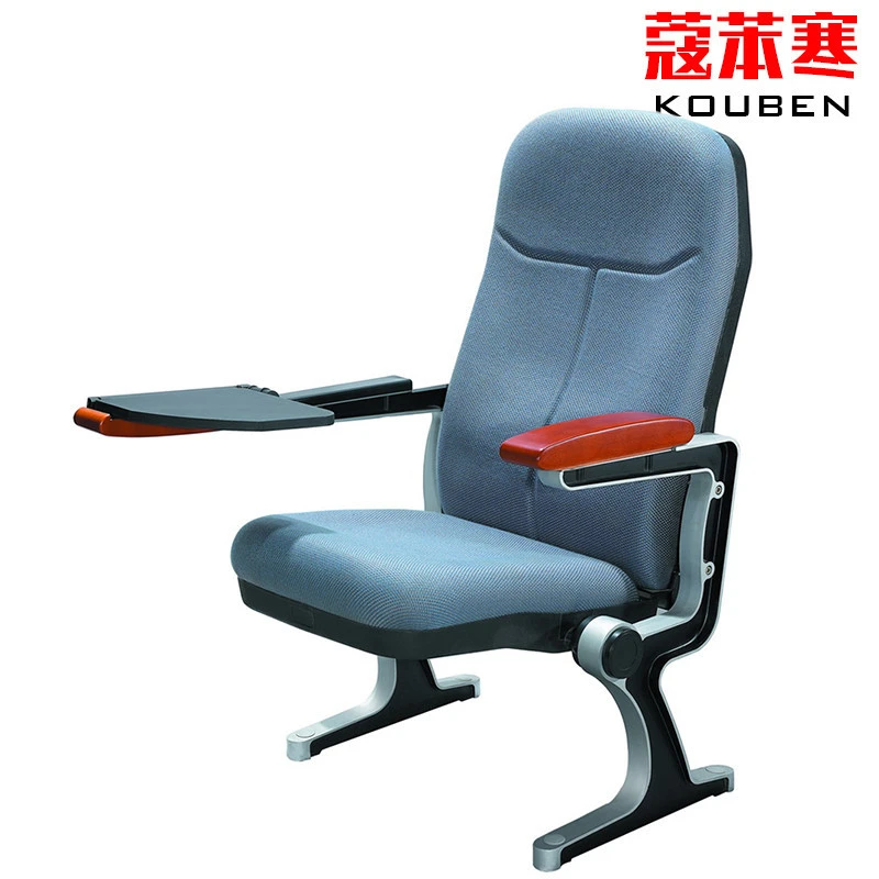 Music Hall Fabric Upholstered Theater Furniture Auditorium Chair Seat Wood Shell Wooden Floor Aluminium Solid Powder Material