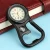 Import Mutifunctional compass pocket watch compass luminous pocket watch clipon carabiner pocket watch from China