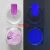 Import nail art powder photoluminescent pigment powder glow in the dark,nail acrylic set powder item:HLD-720 glowing color:violet from China