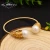 Import Natural Freshwater Pearl Adjustable Bangle For Women Wedding Handmade Jewelry from China