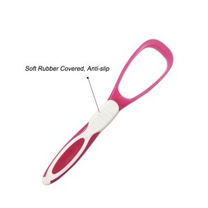 New Arrival Daily Use Plastic Tongue Cleaner for Oral Care Home Use Tongue Scraper