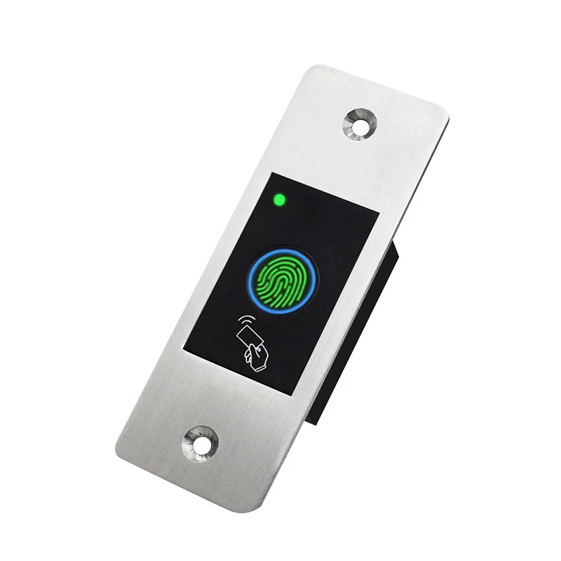 New Arrival Mini Fingerprint Embedded IP66 Waterproof Outdoor Biometric Access Control Proximity Card Reader