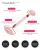 Import New Arrival Patent 100% Real Natural Pink Crystal Jade Roller For Face Lift Facial Massage Roller Rose Quartz Jade Roller from China