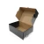 Import New arrivals Shoes/children clothing packaging black gloss logo recycled and bio-degradable corrugated mailing boxes as pictured from China