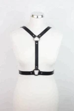NEW!!! Bilateral Leather BODY HARNESS GDH-0009
