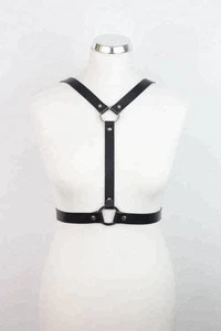 NEW!!! Bilateral Leather BODY HARNESS GDH-0009