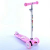 New cheap wholesale best christmas gifts three wheel foot pedal kids scooter/child scooter