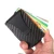Import New custom ultra thin credit card box carbon fiber rfid metal aluminum wallet card holder from China