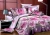 Import New design 3D Rose Luxury 4 pcs king bedding sets duvets cover bed linens home textiles from China
