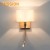 Import New design hotel bedroom CE/RoHS living room bedside wall lamps from China