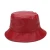 Import New Fashion Double Sided Plain Blank Custom Logo PU Leather Bucket Hat for Both Men and Women from China