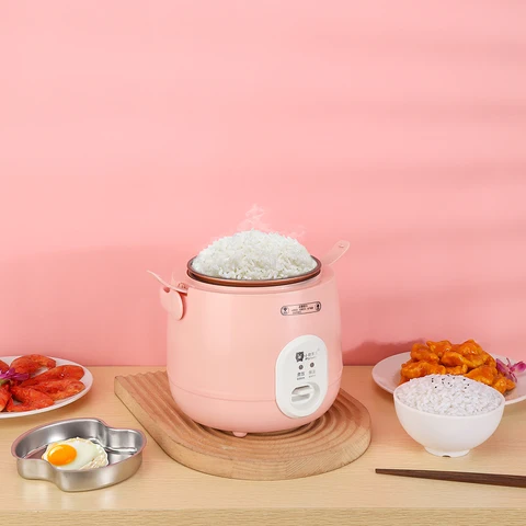 Buy New Innovation Drum Shape 0.6l Mini Portable Pink Rice Cooker ...
