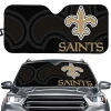 New Orleans Saints Car Sunshade Front Gear Thickened Summer Sunscreen Heat Insulation Sunshade