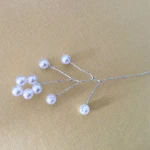 New !! Pearl Acrylic Bead Sprays For DIY Wedding Bouquet Supplies Decoration