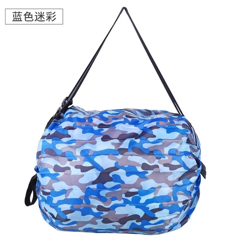 New Portable Folding Large Capacity Thick Oxford Fabric Outdoor Travel Convenient Carry Storage Tote Bags Handbag Shopping Bags