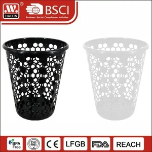 New products plastic round laundry/linen basket for clothing washing