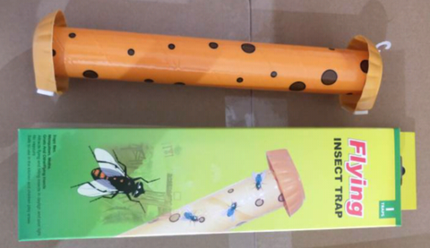 Buy New Style Harmless Insect Catcher Killer Fly Sticky Glue Trap Paper ...