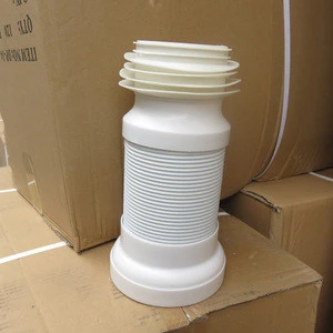 New style waste drain Closestool wire braided hose crinkle pipe Toilet pipe from factory