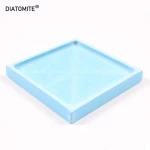 new trend hot sale eco-friendly strong Water absorption diatomaceous earth soap dish diatomite soap holder diatom mud soap tray