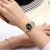 Import New watch men and women automatic quartz watch waterproof ultra-thin fashion tide couple watch from China