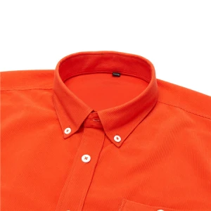 Newest design corduroy  mens shirt,China factory wholesale