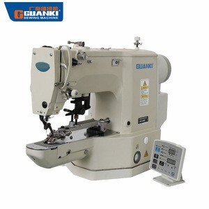 Newest GUANKI GLK-438D electric special shirt button machine with sewing machine accessories