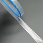 No zipper slider side ziplock plastic bag and pouch PVC zipper