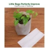 Non-Woven Nursery Bags [400 Pieces] Plants Grow Bags Biodegradable Seed Starter bags