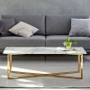 Nordic living room sofa side table simple modern coffee table luxury apartment tea table