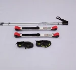 Nordic senior classic roller ski skate board set