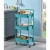 Import OEM colorful folding metal 3 tier kitchen storage trolley cart from China
