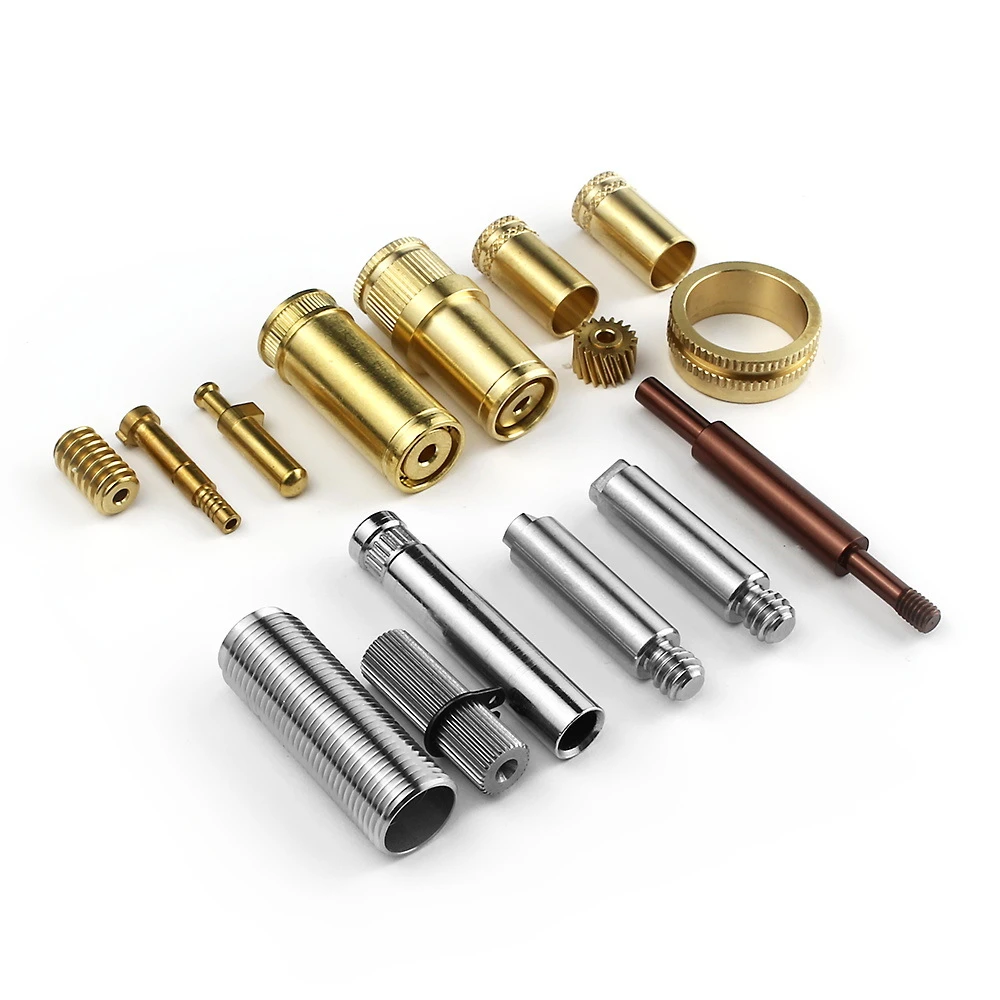 OEM Customlized stainless steel brass CNC machined CNC turning parts