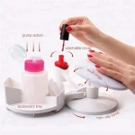 OEM plastic pedicura set estudio nail base