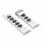 Import OEM/ODM T500 Watch Bands Two Color Silicone Watch Band Ruber Soft Strap Band Watch from China