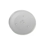 On-time delivery plate 288mm transparent microwave oven parts For SAMSUNG micrwave glass tray