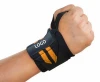 One Size Fits All Adjustable Black Weight Lifting & Bodybuilding Wrist Wrap Strap Supports HA01641