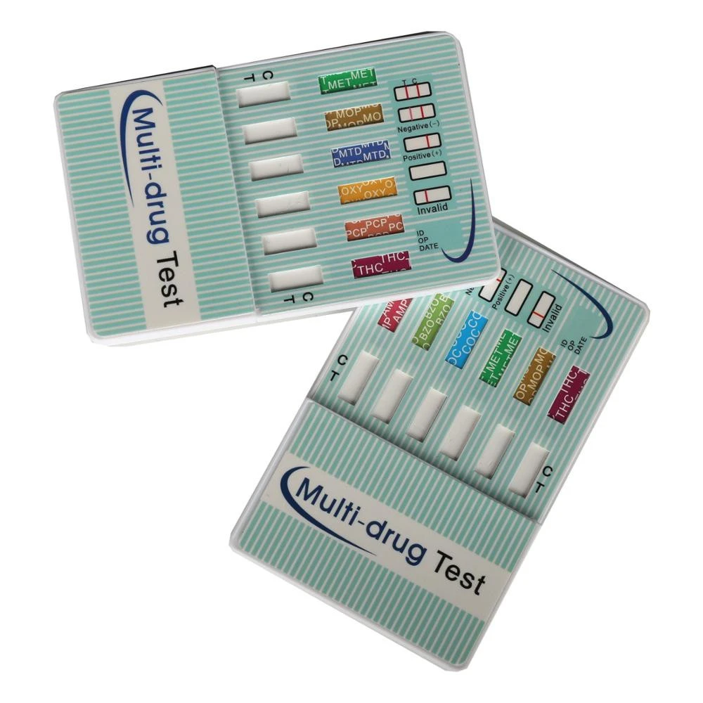 One step Rapid urine Multi drug test dipcard