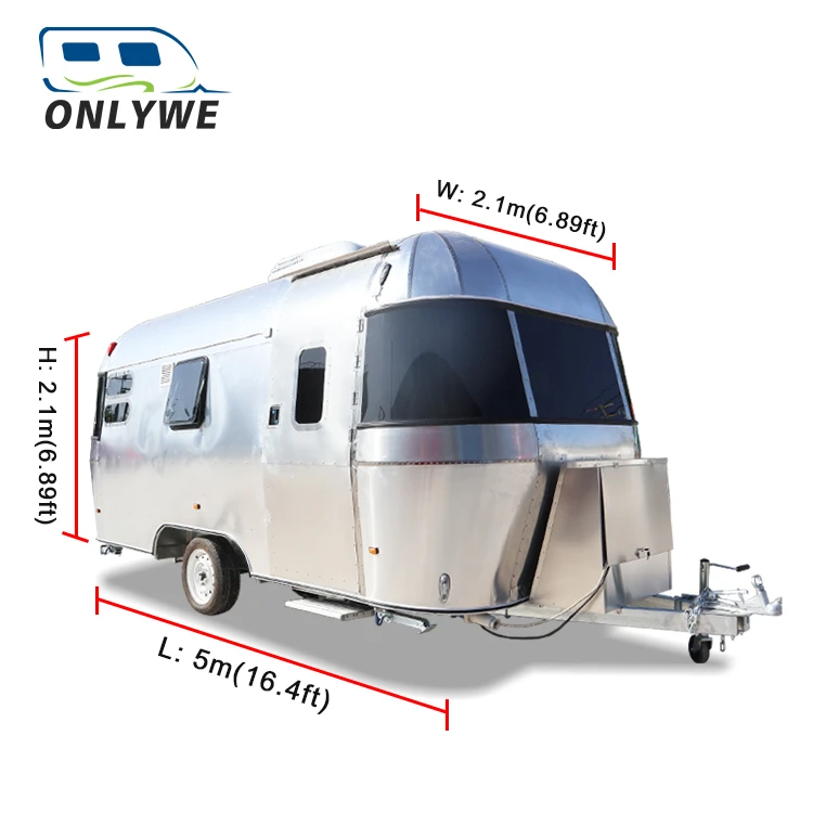 ONLYWE EEC valid RV caravan travel trailer camper airstream trailer