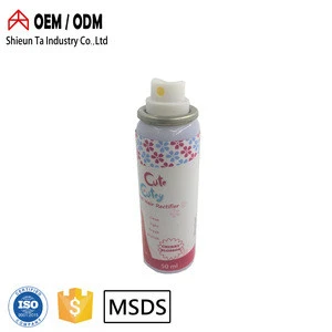 Organic dandruff dry shampoo spray for oil hair